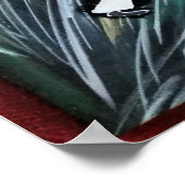 Capoeira Jogo Mixed Martial Arts Dance Ginga Liebe Poster (Ecke)