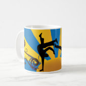 Capoeira Kaffeetasse (Vorderseite Links)