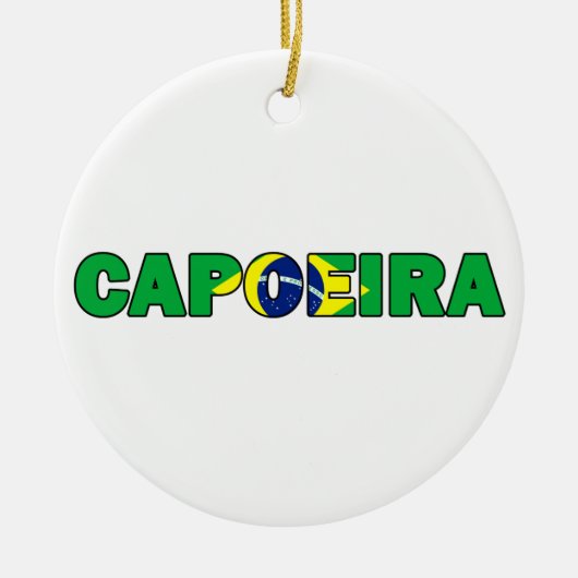 Capoeira Keramik Ornament (Vorne)