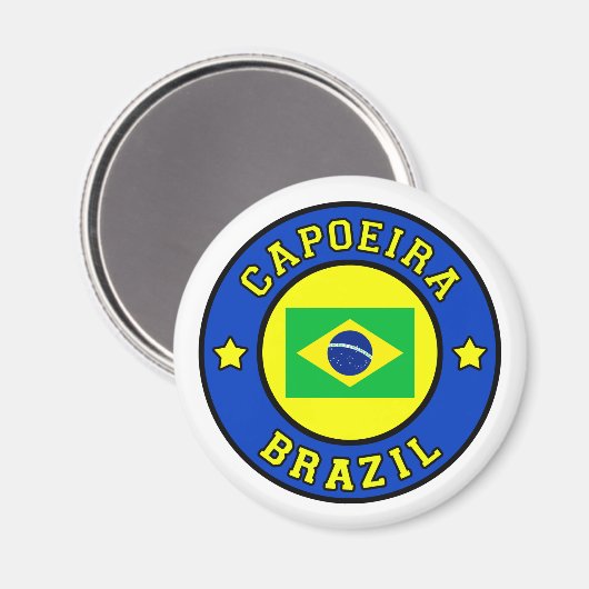 Capoeira Magnet (Vorderseite/Rückseite)