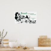 Capoeira Nagoa Brasil Poster (Küche)