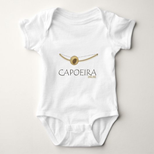 Capoeira on-line-Grafik Baby Strampler (Vorderseite)