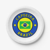 Capoeira Pappteller (Vorderseite)