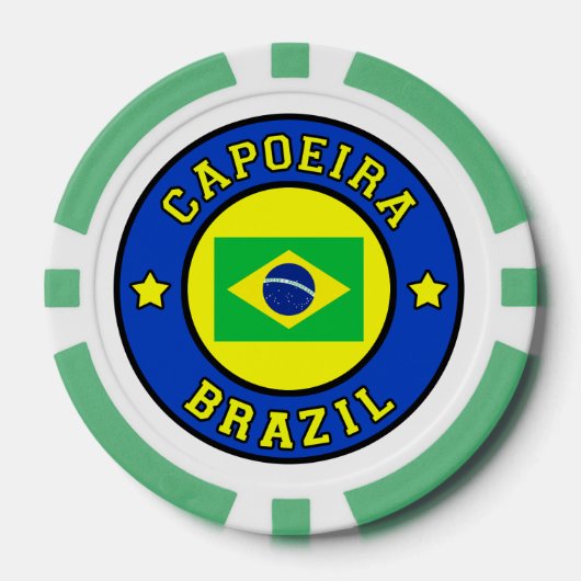 Capoeira Pokerchips (Vorderseite)