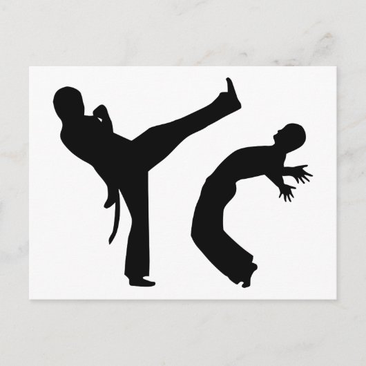 Capoeira Postkarte (Vorderseite)
