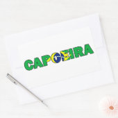 Capoeira Rechteckiger Aufkleber (Umschlag)