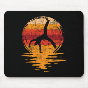 Capoeira Retro Vintage - Kickboxen brasilianische Mousepad