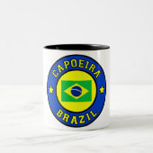 Capoeira Zweifarbige Tasse (Mittel)