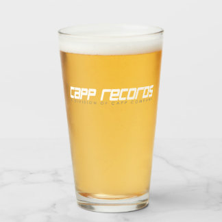 CAPP-Platten Bierglas Glas