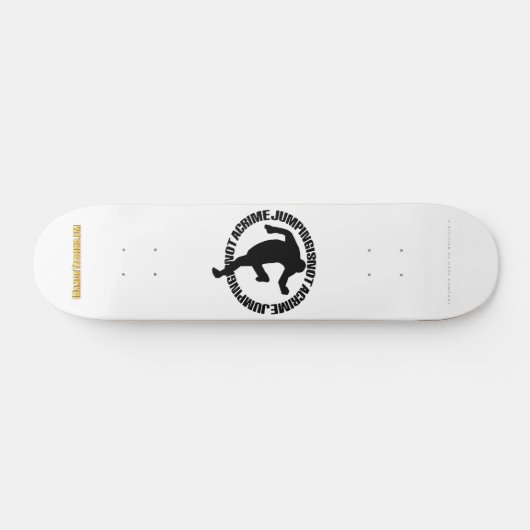 CAPP Platten Jumpstyle Skateboard (Horizontal)
