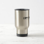CAPP Platten - Reise-rostfreier Stahl-Tasse Reisebecher (Mittel)