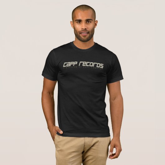 CAPP Records 2026 T-Shirt [Gold Edition] (Vorne ganz)