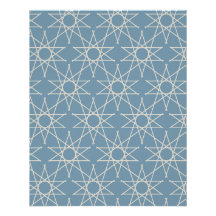 Cappadocia-Himmel geometrisches Muster Poster