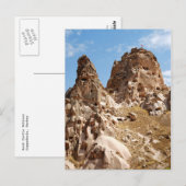 Cappadocia Landschaft Postkarte (Vorne/Hinten)