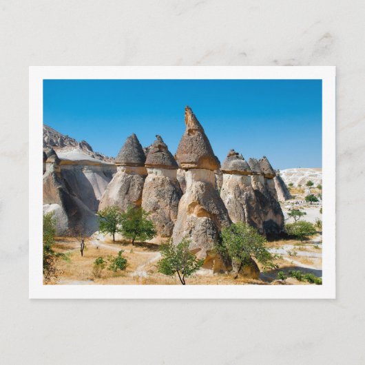Cappadocia Landschaft Postkarte (Vorderseite)