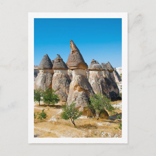 Cappadocia Landschaft Postkarte (Vorderseite)