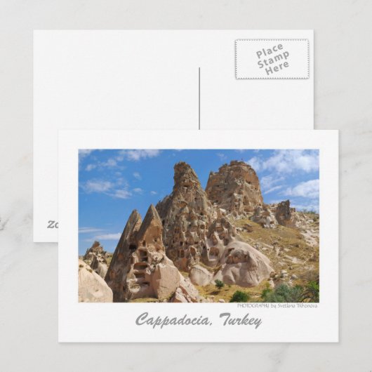 Cappadocia Postcard 03 Postkarte (Vorne/Hinten)