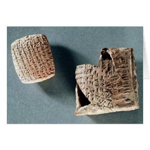 Cappadocian Brief und Umschlag, aus der Türkei