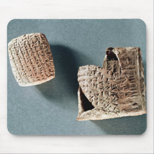 Cappadocian Brief und Umschlag, aus der Türkei Mousepad
