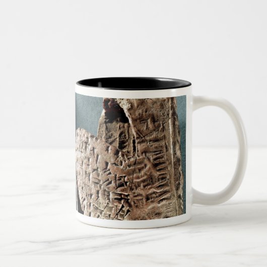 Cappadocian Brief und Umschlag, aus der Türkei Zweifarbige Tasse (Rechts)