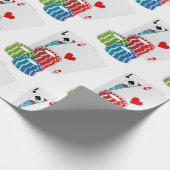 Cappella Santa Maria degli Angeli Poker Geschenkpapier (Ecke)