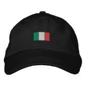Cappello Berretto Italia Bandira - Forza Italia! Bestickte Kappe (Vorderseite)