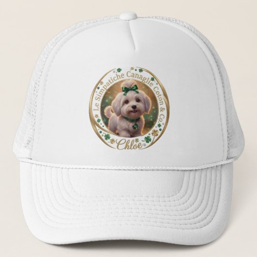 Cappello Ufficiale Chloe - Coton Detectives Truckerkappe (Vorderseite)