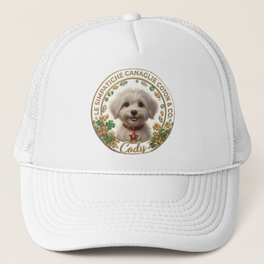 Cappello Ufficiale Cody - Coton Detectives Truckerkappe (Vorderseite)