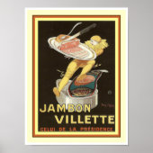 Cappielllo Jambon Villette Ad Poster 12 x 16 (Vorne)