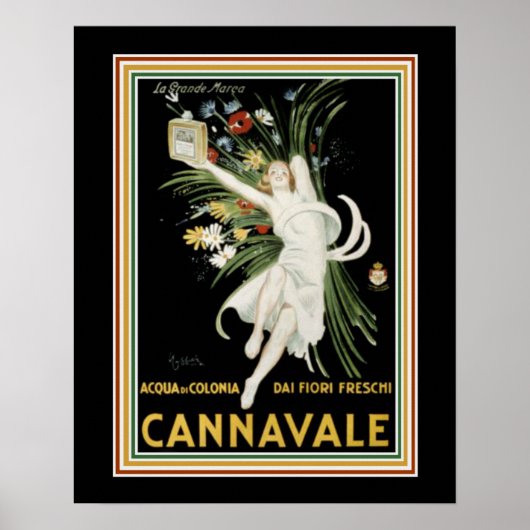 Cappiello Cannavale - Art Deco Print 16 x 20 Poster (Vorne)