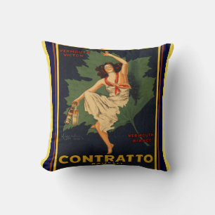 Cappiello Contratto Canelli Throw Kissen