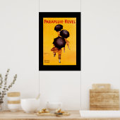 Cappiello Poster Regenschirm "Parapluie - Revel" (Küche)