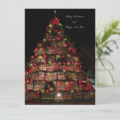 Cappoise feiert Weihnachtskarte Feiertagskarte (Stehend Vorderseite)