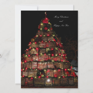 Cappoise feiert Weihnachtskarte Feiertagskarte