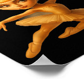 Cappuccina Ballerina Cappuccino Ballerina Funny Da Poster (Ecke)