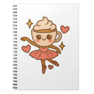 Cappuccina Ballerina Italian Ausweis Notizblock