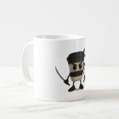 Cappuccino Assassino Funny Italian Kaffeetasse (Vorderseite Links)