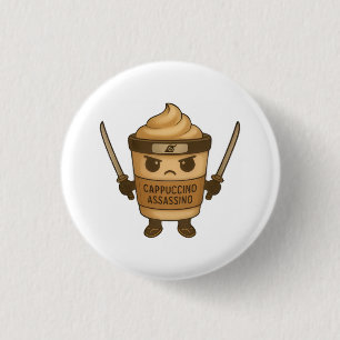 Cappuccino Assassino Italian Button