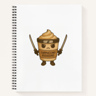 Cappuccino Assassino Italian Notizblock