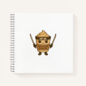 Cappuccino Assassino Italian Notizblock (Vorderseite)