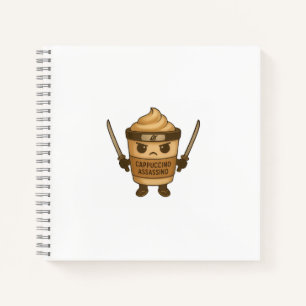 Cappuccino Assassino Italian Notizblock