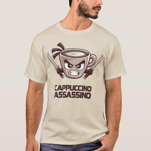 Cappuccino Assassino Shirt (Vorderseite)