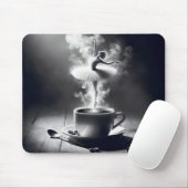 Cappuccino Ballerina Dancer Mousepad (Mit Mouse)