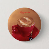 Cappuccino Button (Vorderseite)