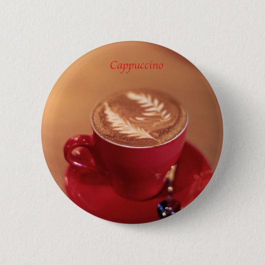 Cappuccino Button (Vorderseite)