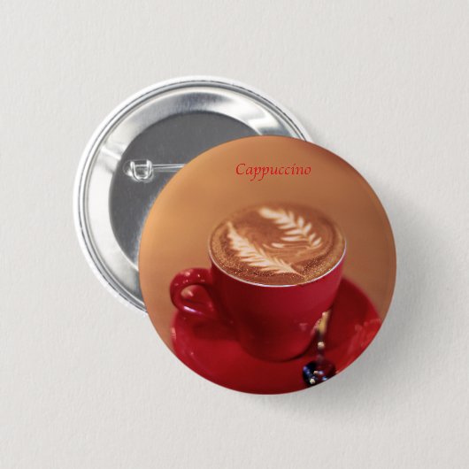 Cappuccino Button (Vorne & Hinten)