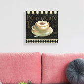 Cappuccino-Cup Leinwanddruck (Insitu (Wohnzimmer))