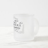 Cappuccino-Cup Mattglastasse (VorderseiteRechts)