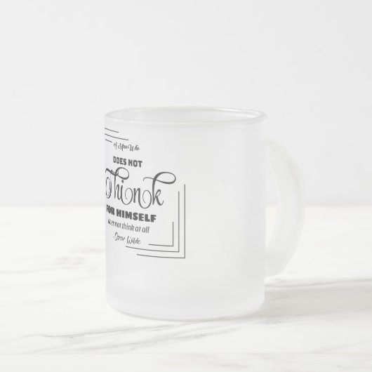 Cappuccino-Cup Mattglastasse (VorderseiteRechts)