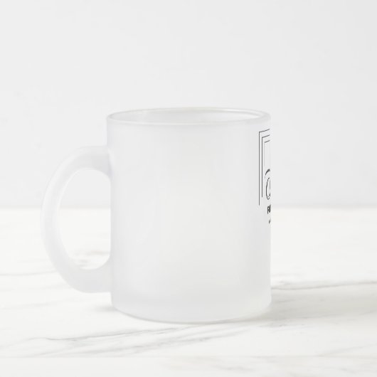 Cappuccino-Cup Mattglastasse (Links)